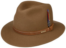  stetson traveller woolfelt outdoor bark brown