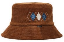 brixton gramercy packable bucket hat brass