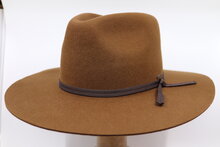 brixton cohen cowboy wool felt  coffee