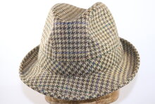 Portaluri Trilby tweedhoed ruit Bruin