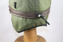 Wigens Baseballcap Wax met oorkleppen Olive