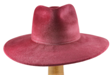 weba hats fedora 9100 velourvilt bordeaux