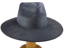 weba hats fedora 9100 velourvilt marine blauw