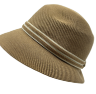 bronte cloche zomerhoed diana cellulose camel