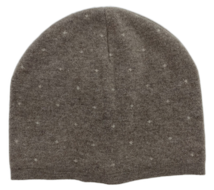 bronte kinder beanie muts stipjes wolmix beige