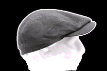 stetson driver cap belfast cotton and linnen antraciet