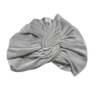 jos van dijck turban velvet silver