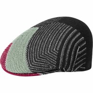 kangol 504 vortex jacquard v black