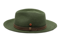 mayser fedora mathis raffia bandstro groen