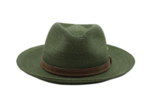 mayser fedora mathis raffia bandstro groen