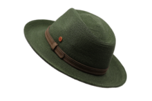 mayser fedora mathis raffia bandstro groen