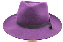 Mayser Fedora Ari Woolfelt Aubergine