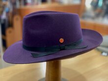 Mayser Fedora Ari Woolfelt Aubergine