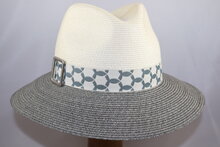 MARZI Fedora Cellulose Two Tone GRIGIO