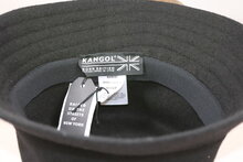 kangol bucket hat lahinch wool black