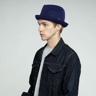 kangol hat player tropic navy