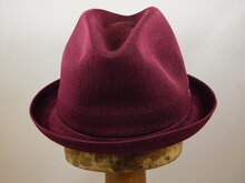 kangol hat player tropic burgundy