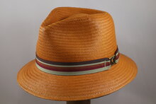 kangol hat trilby kross cellulose tan