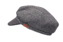 kangol fisherman cap enfield herringbone grey