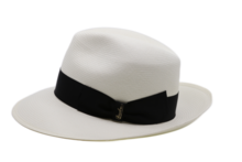 borsalino panama classic fino wide brim white and black