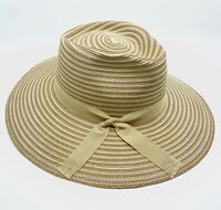 marzi red summer fedora papermix gold naturel