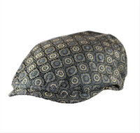 Wigens Ivy Flat Cap Katoen Barok Pattern