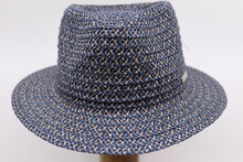 seeberger fedora zomerhoed crochet marine taupe