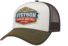 stetson trucker cap american heritage sun olive green