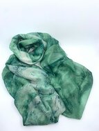 onkar zomer sjaal  viscose green fields 