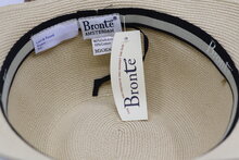 bronte cloche zomer lotte cellulose naturel en zwart