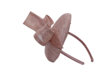 maddox fascinator dopje met strik sinamay rose