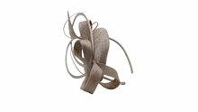 maddox fascinator dopje met strik en loops almond