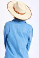 brixton fedora jo straw rancher naturel