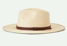 brixton field proper fedora straw natural