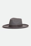 brixton reno fedora light grey