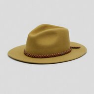 brixton messer western fedora wool medal bronze