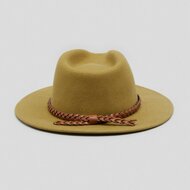 brixton messer western fedora wool medal bronze