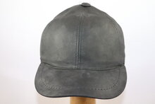 fiebig baseballcap wildleder zwart