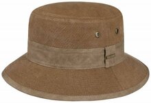 Stetson Bucket Katoen Vissershoed Bruin