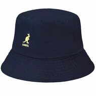 kangol bucket hat washed cotton navy