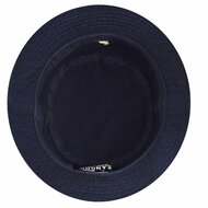 kangol bucket hat washed cotton navy