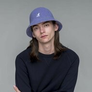 kangol bucket hat casual bermuda iced lilac