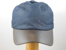 wigens baseballcap wax met oorkleppen donkerblauw