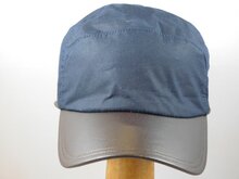 wigens baseballcap wax met oorkleppen donkerblauw