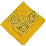 onkar bandana boeren zakdoek paisley geel