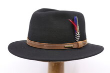 stetson traveller woolfelt outdoor black