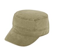 fiebig gi army cap gewassen katoen beige