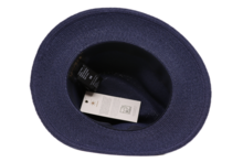 mayser fedora mathis raffia bandstro donkerblauw