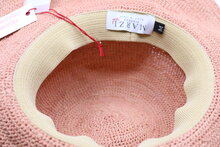 marzi flaphoed capeline crochet raffia roze