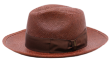 borsalino fedora classico quito panama marrone